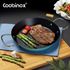 Coobinox® Carbon Steel Paella Pan 25cm Non-Stick Coating Peralatan Masak Ringan untuk Induksi dan Berkemah